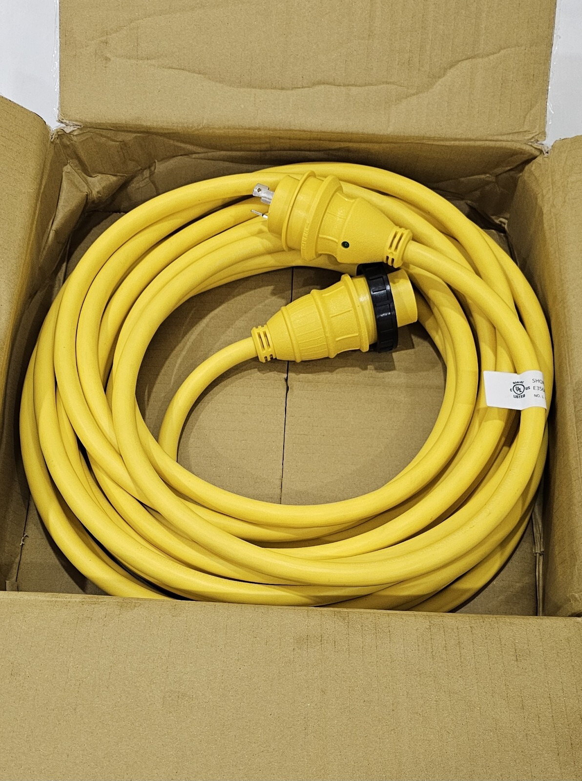 Marvine Shore Power RV/Boat Extention Cord TM-530 30Amp, 50 Ft, Heavy-duty