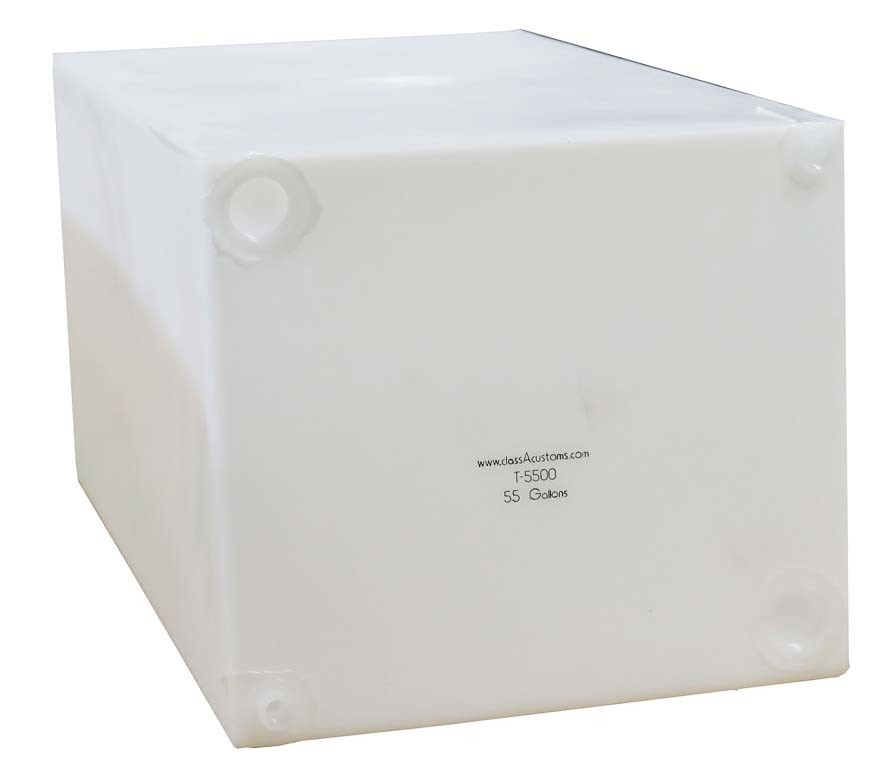 55 Gallon Fresh / Gray Water Holding Tank storage food shower wash dish T-5500