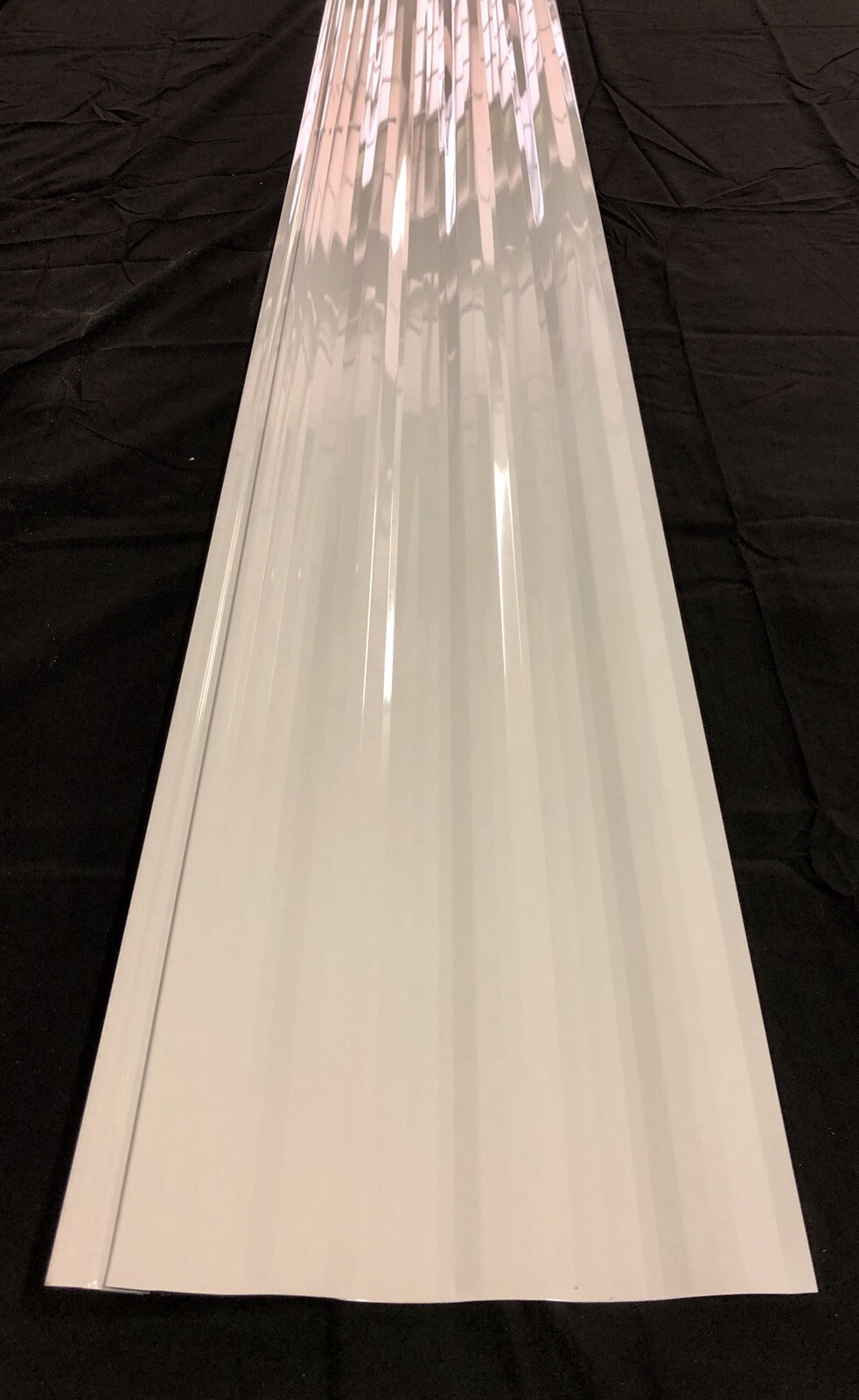 1 RV/Camper/Teardop Aluminum Tin Mesa Siding repair Polar White metal 10”x72”