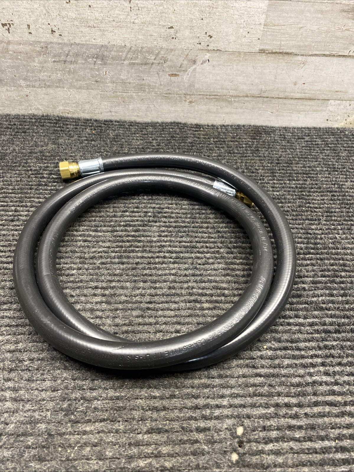 Flame King Thermo Rubber RV Slide Out Hose Assembly, 60″ 3/8 Inch ID, 100159-60