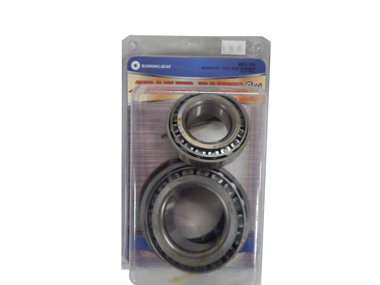 Redline Trailer Parts PRO BK3-100 bearing kit 15123 25580 bearings 10-36 seal