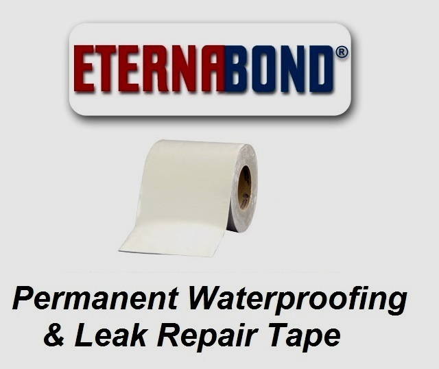 6″ x 50 ft Eternabond Roof Leak Repair Tape Patch Seal White – 50 Feet, 50 Foot