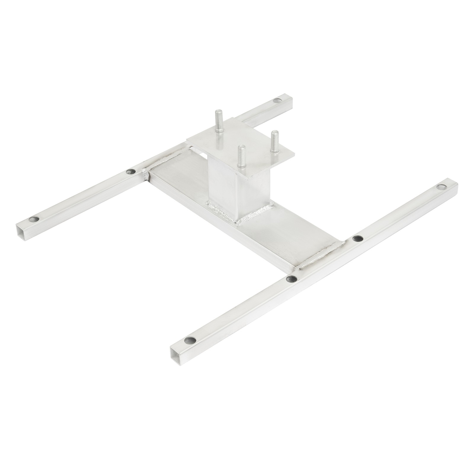 16″ Stud Spacing Trailer Mount H-Mount Spare Tire Carrier 5-Lug Wheel, Aluminum