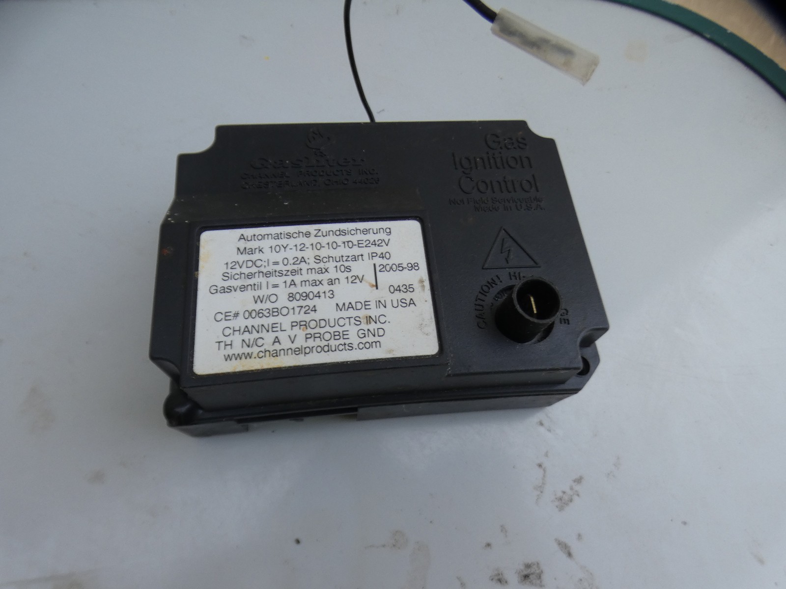 Caravan, ALDE compact 3000 ingnition, gasliter