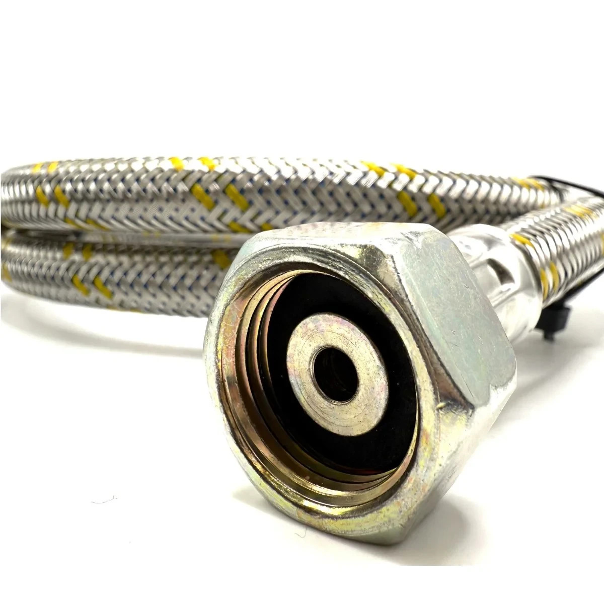 LPG 1.5 M Pipe, SWIVEL W20 RH Fitting And 22mm Clip On Type Gas Bottle Adapter