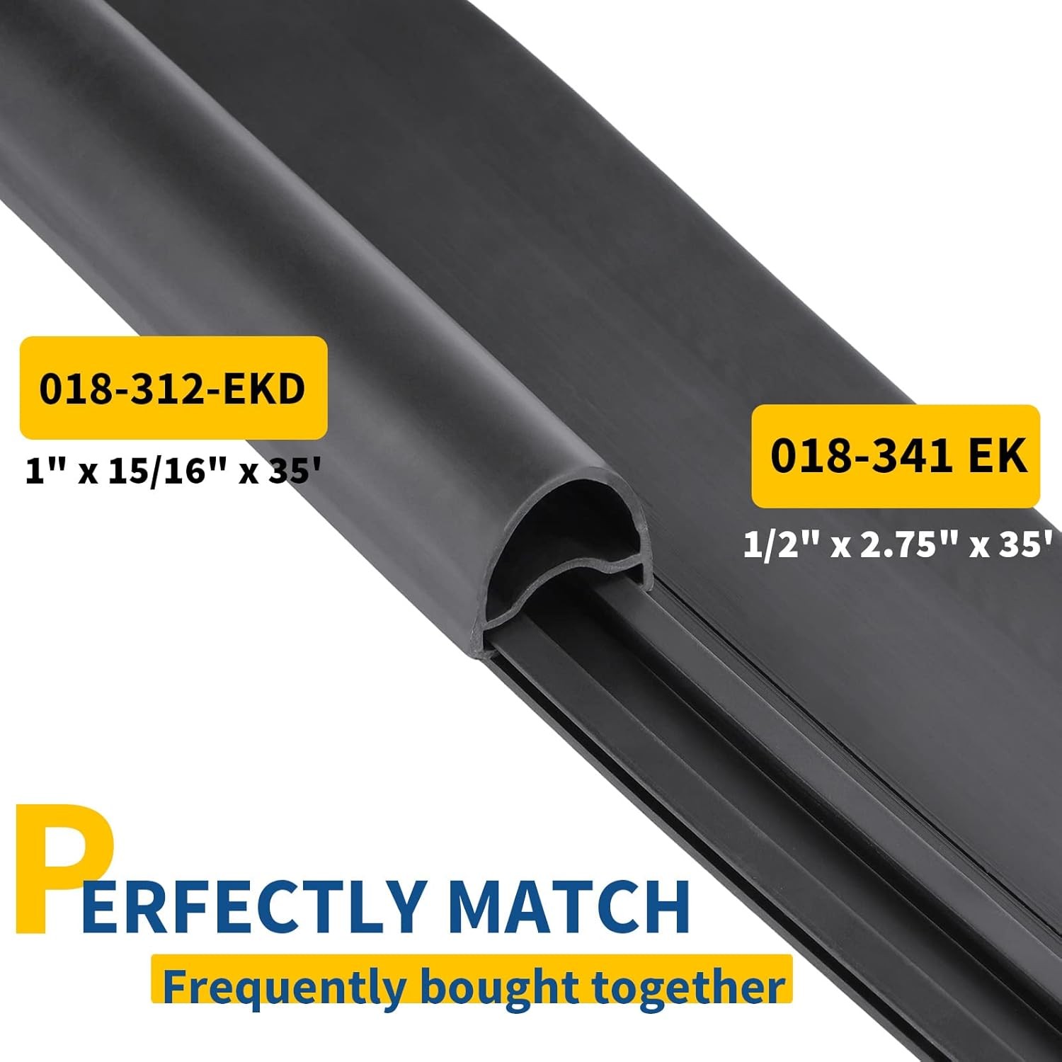 Combo RV Slide Out Seal 1×15/16×35 D-Seal Wiper & 1/2x 2.75 x 35’ Seal Base New