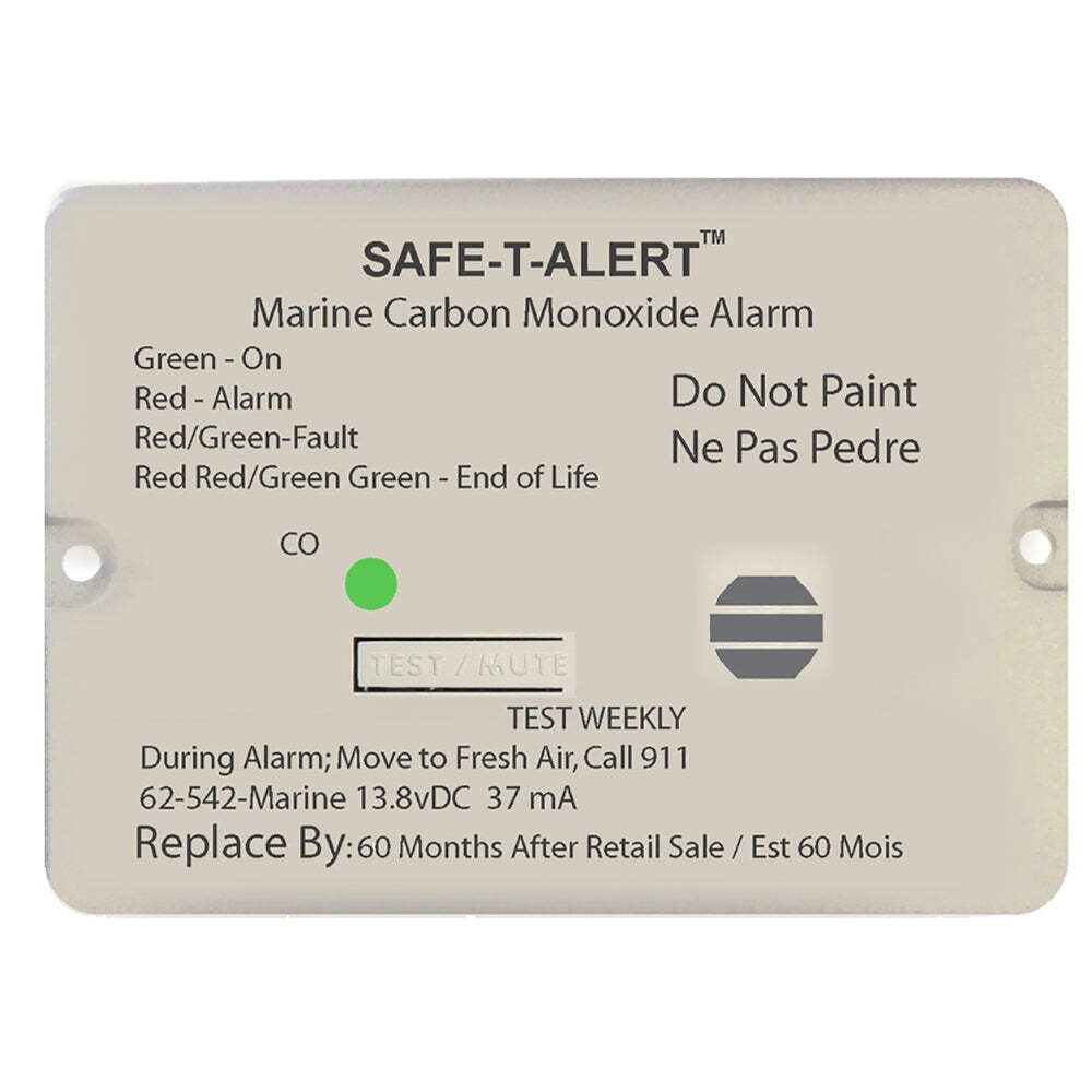 Safe-T-Alert 62 Series Carbon Monoxide Alarm w/Relay – 12V – 62-542-Marine-RLY-N