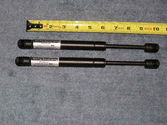 2ea 10 in 80 lb Heavy Duty RV Nitro Prop Gas Strut Lift Rod Damper Arm 10” 80#