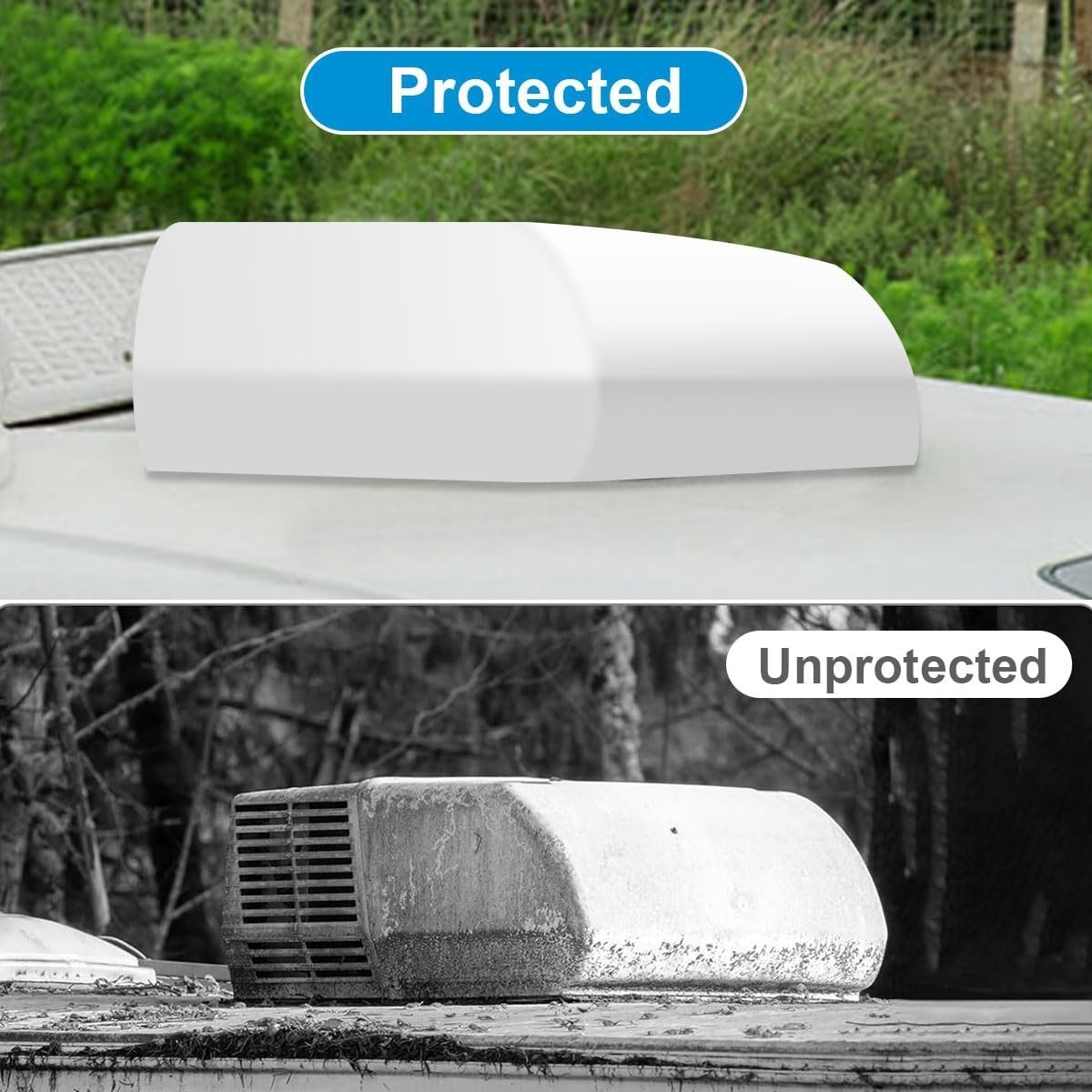 Waterproof RV Air Conditioner Cover – 600D Oxford Fits Dometic & Furrion