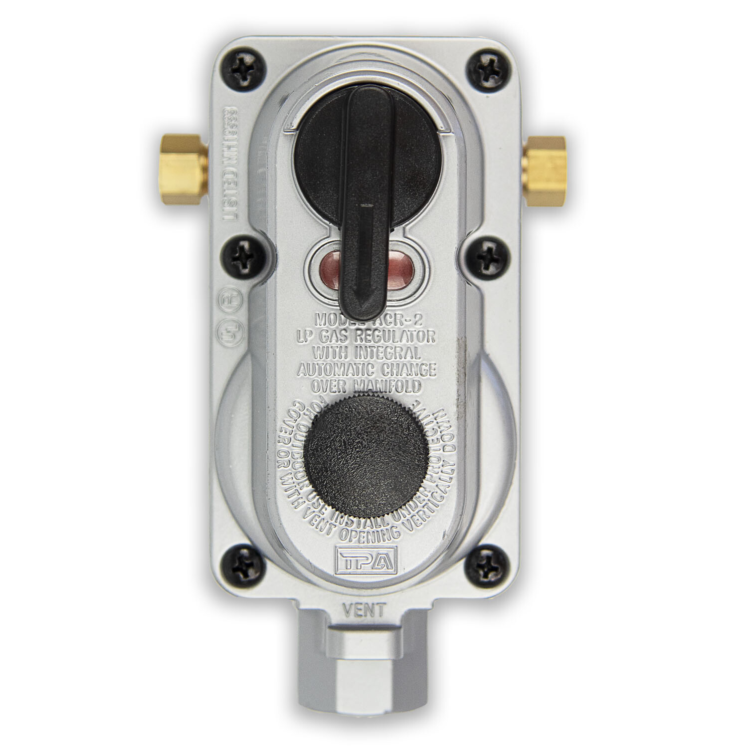 2-Stage Auto Changeover Propane Gas RV Regulator