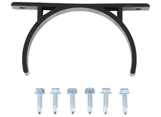 Valterra 50-94 Inch Black Adjustable ABS Plastic Sewer Hose Storage Tube Carrier