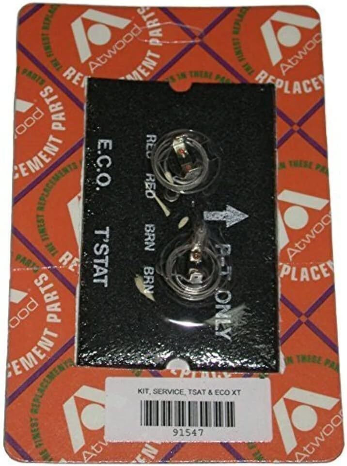 Atwood 91547 RV XT Water Heater Front Mount ECO Thermostat Service Kit