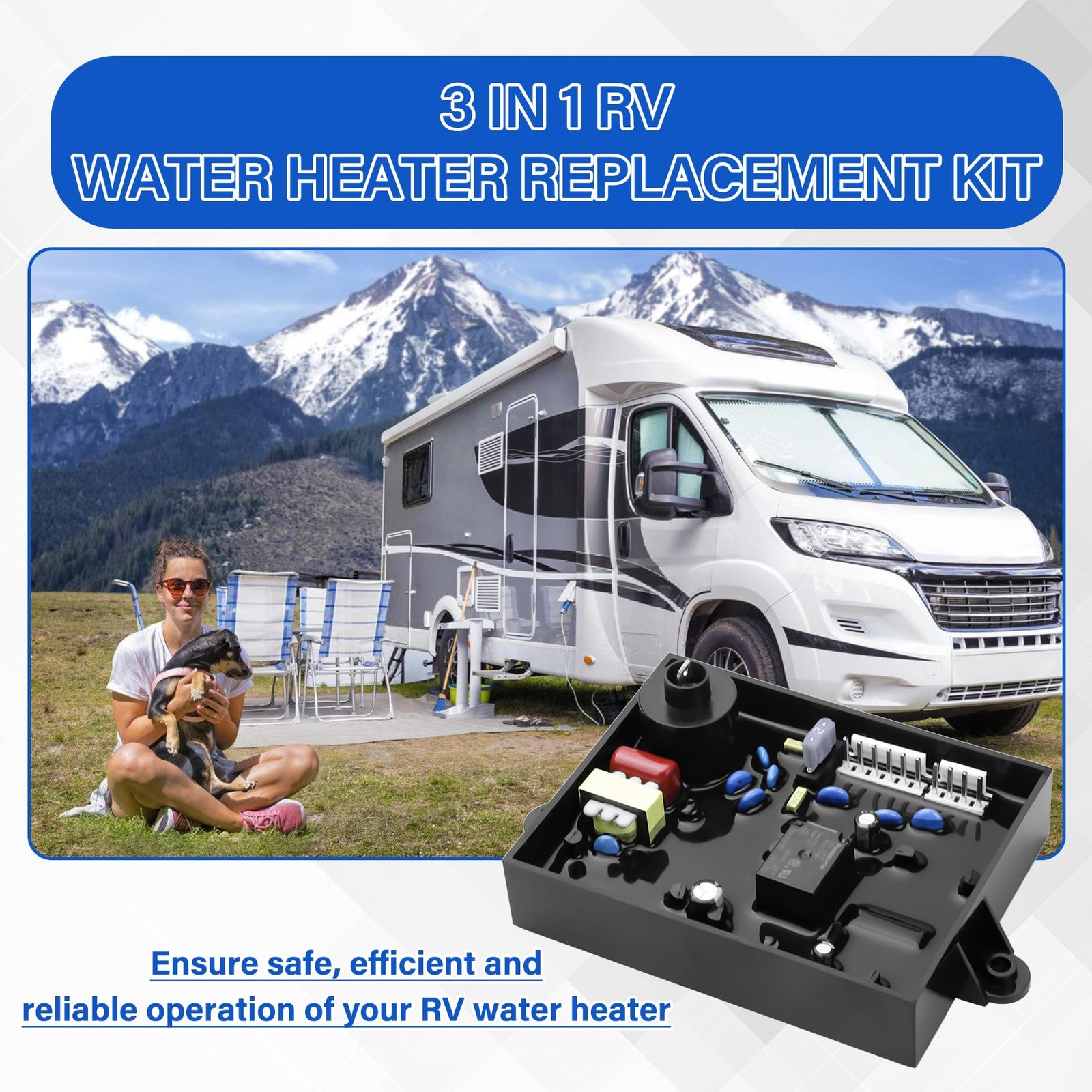 3 in 1 RV Water Heater Replacement Parts Kit Compatible with Atwood Dometic,…