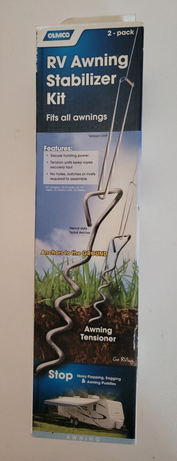 CAMCO RV Awning Stabilizer – 2 Pack NIB