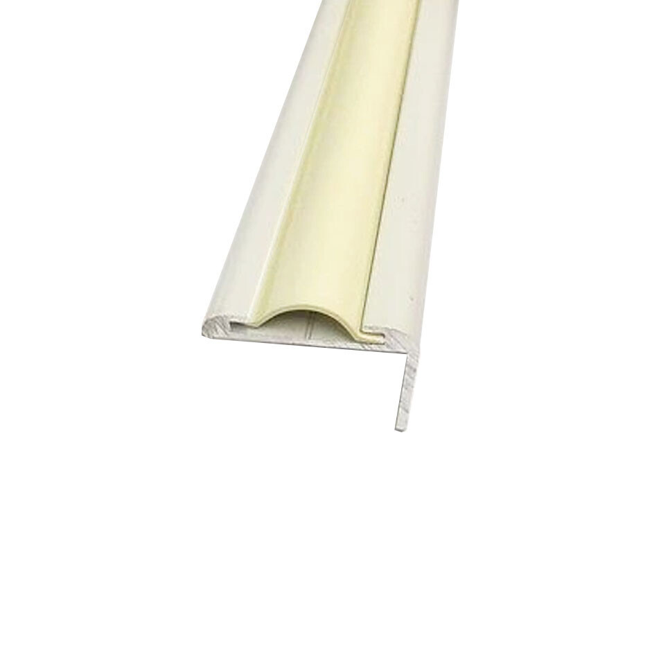 50 ft BEIGE RV Marine Vinyl 7/8″ Flat Insert Trim Flexible Screw Cover