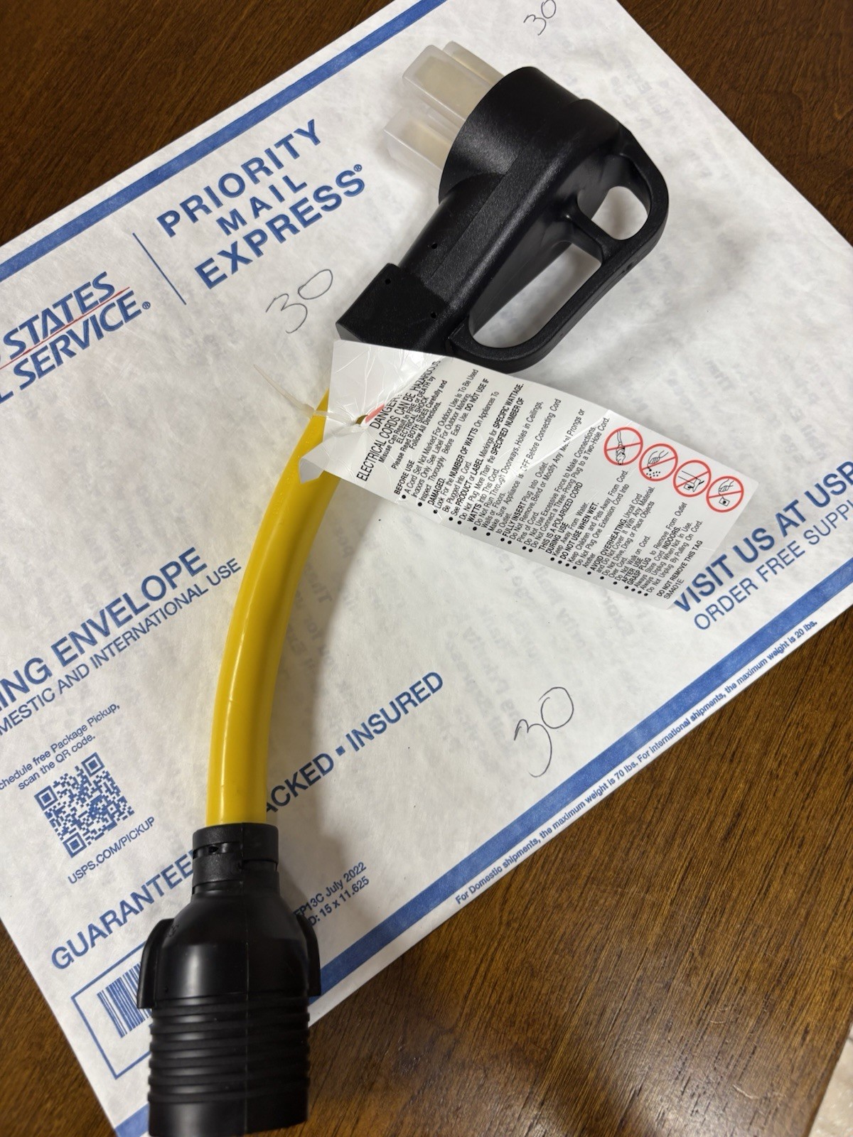 Xuanhua XL1430RA L14-30R 125/250V Cord Adapter NEW