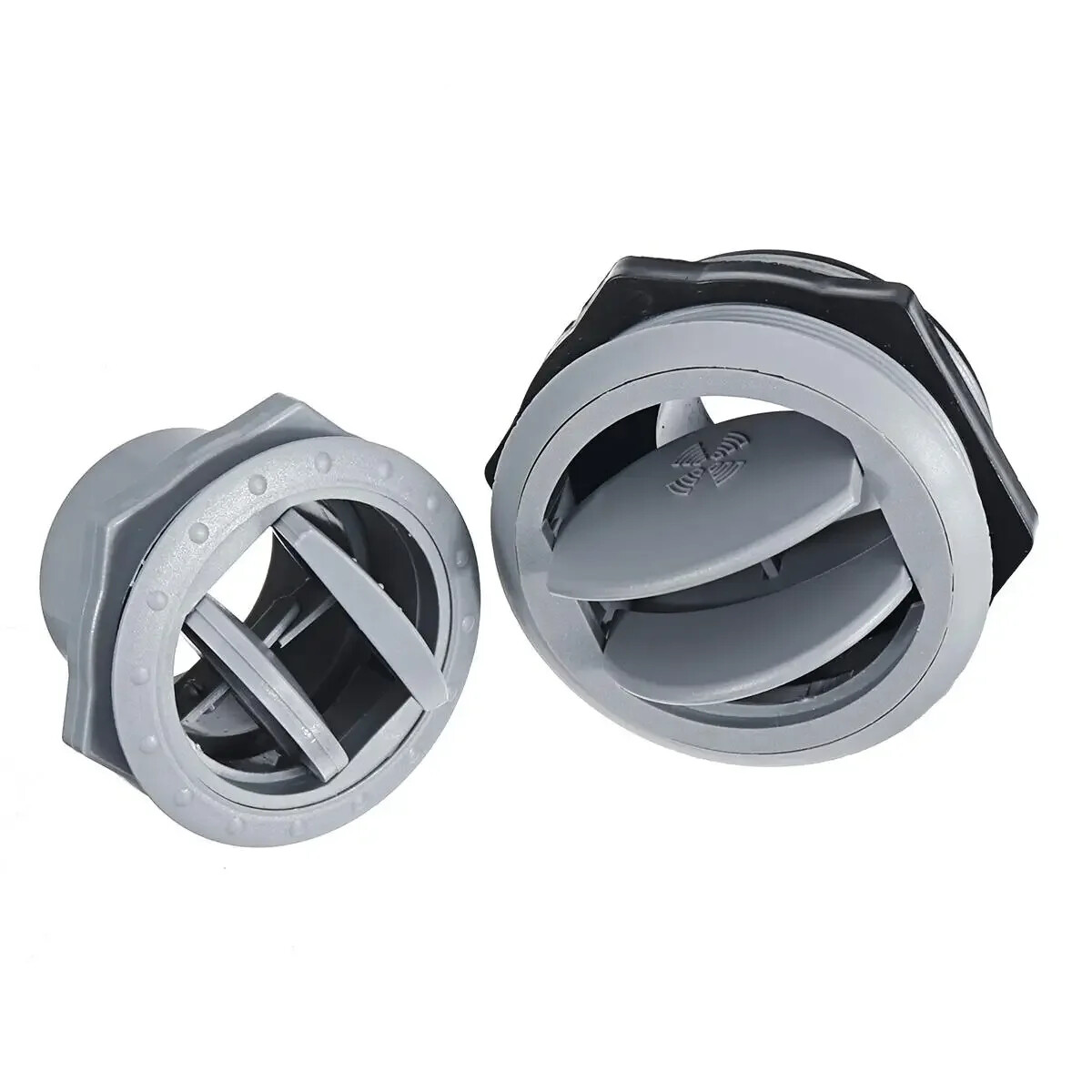 60/75mm Round Car RV ATV A/C Vent Air Outlet Rotating Air Conditioning new