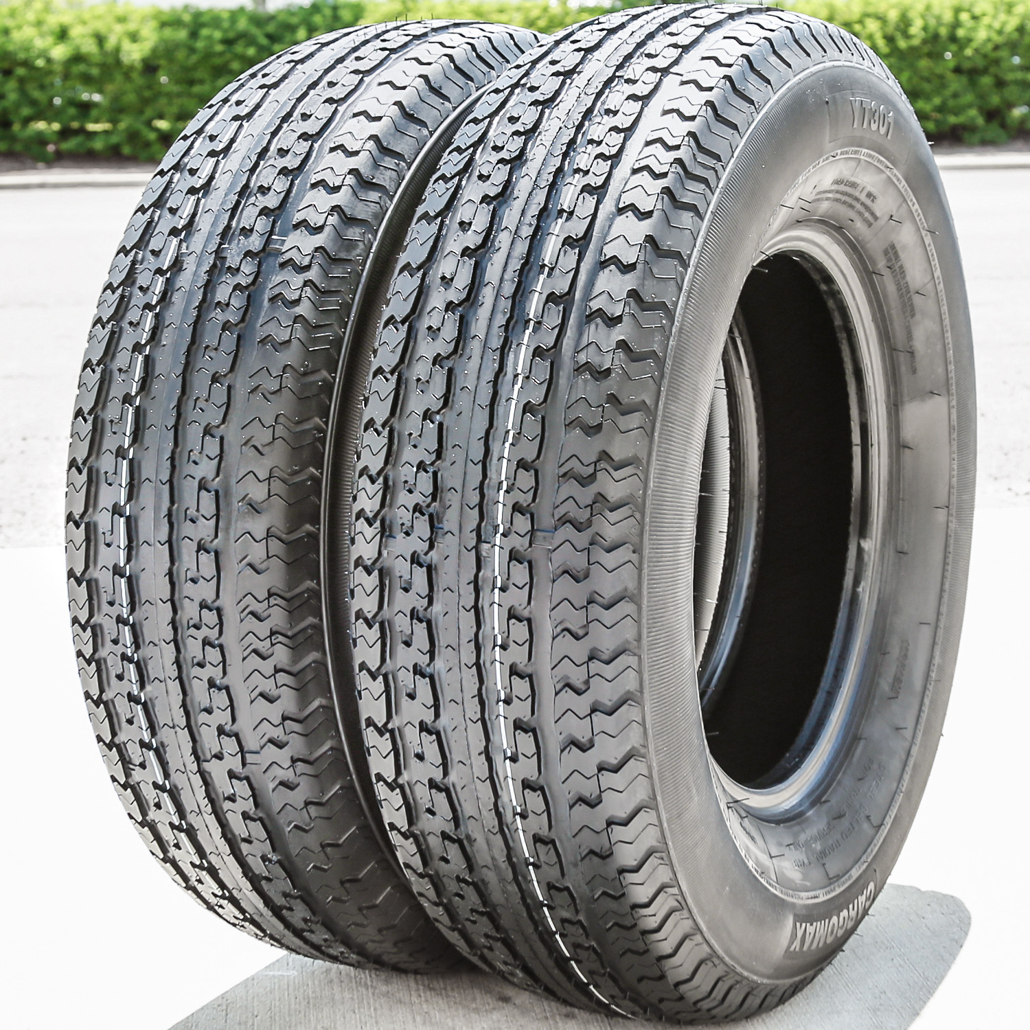 2 Tires ST 235/85R16 Cargo Max YT301 Steel Belted Trailer Load G 14 Ply