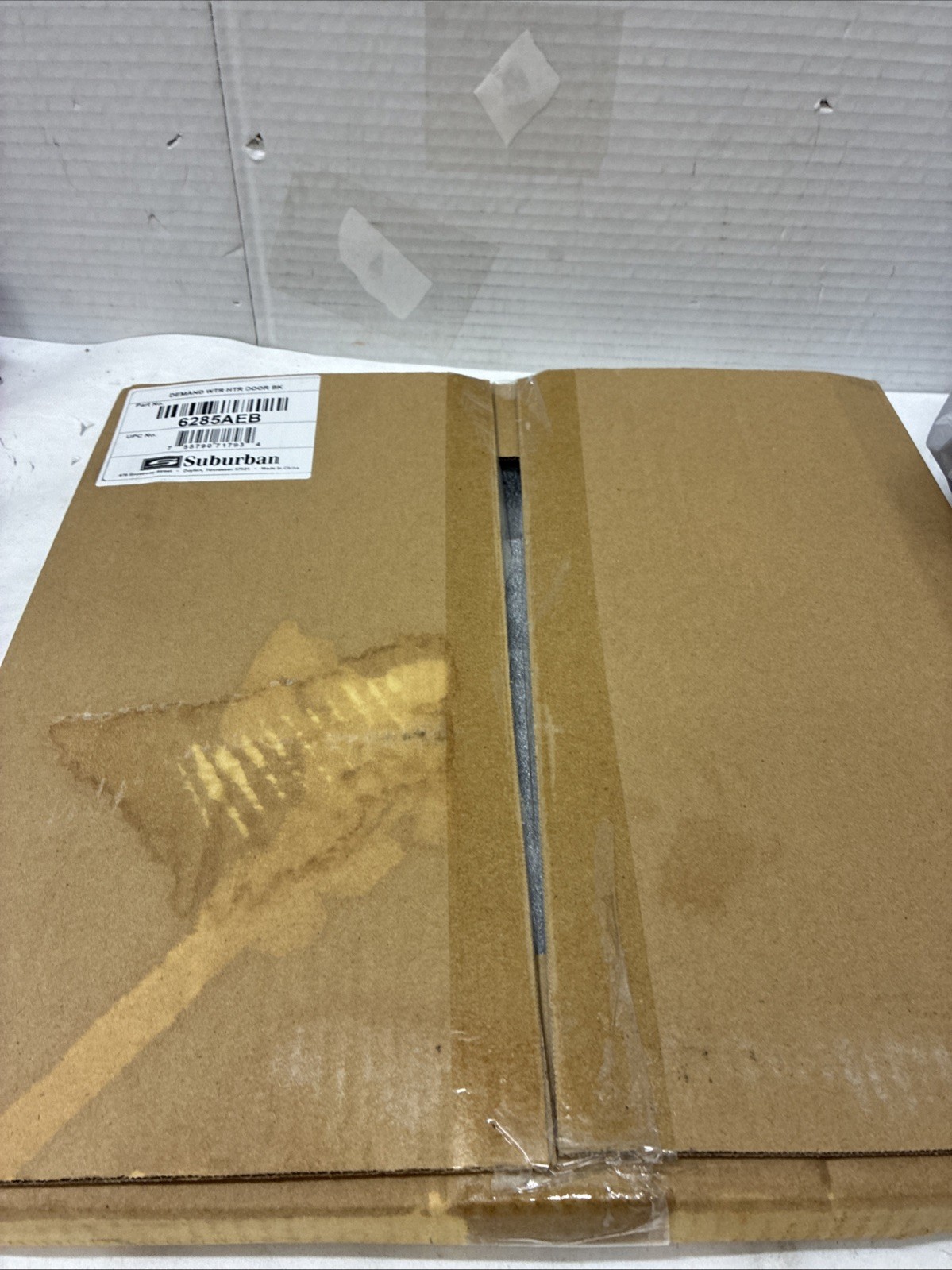 *SUBURBAN 6285AEB ON DEMAND WATER HEATER DOOR BLACK NEW FREE SHIPPING