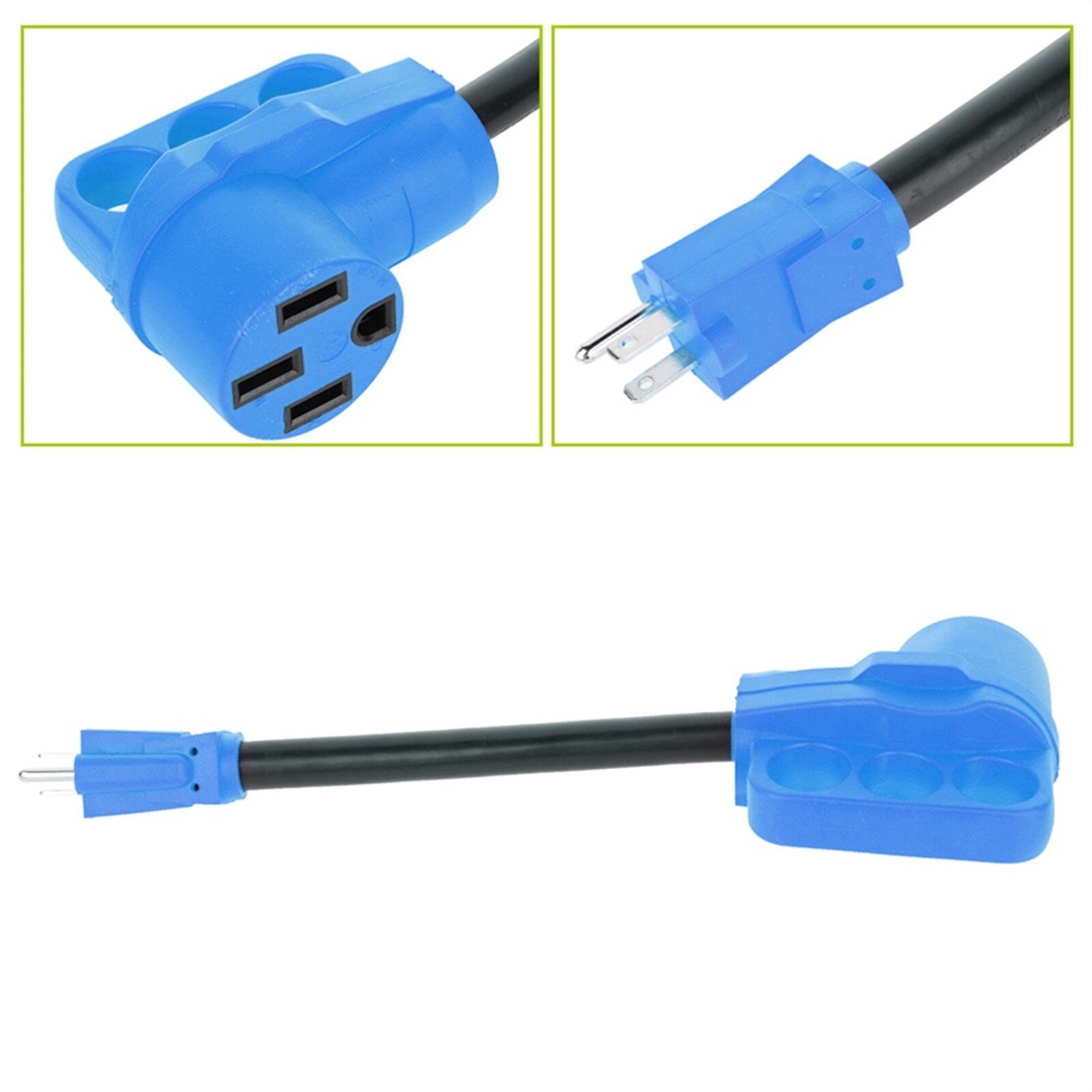Cord Electrical Conventer Adapter 15 Amp Male to 50 Amp Female Pigtail RV power