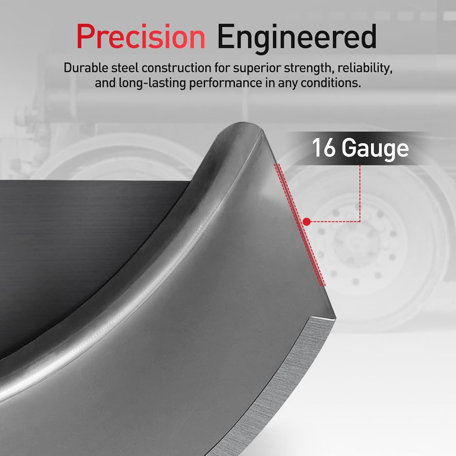 Upgrade Your Trailer with Stylish Stainless Steel Fenders – 2 Pack for 14-16