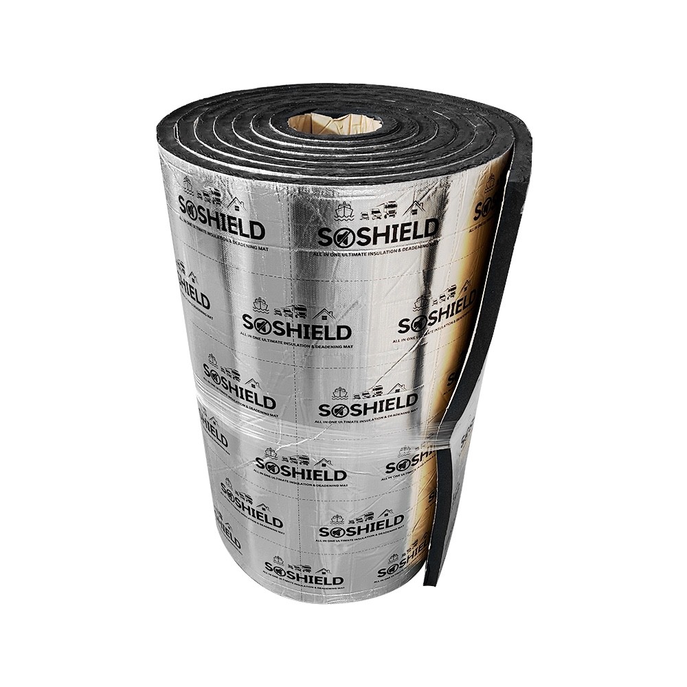 30mm Campervan Insulation Liner Motorhome Soundproofing Vapour Barrier, SOSHIELD