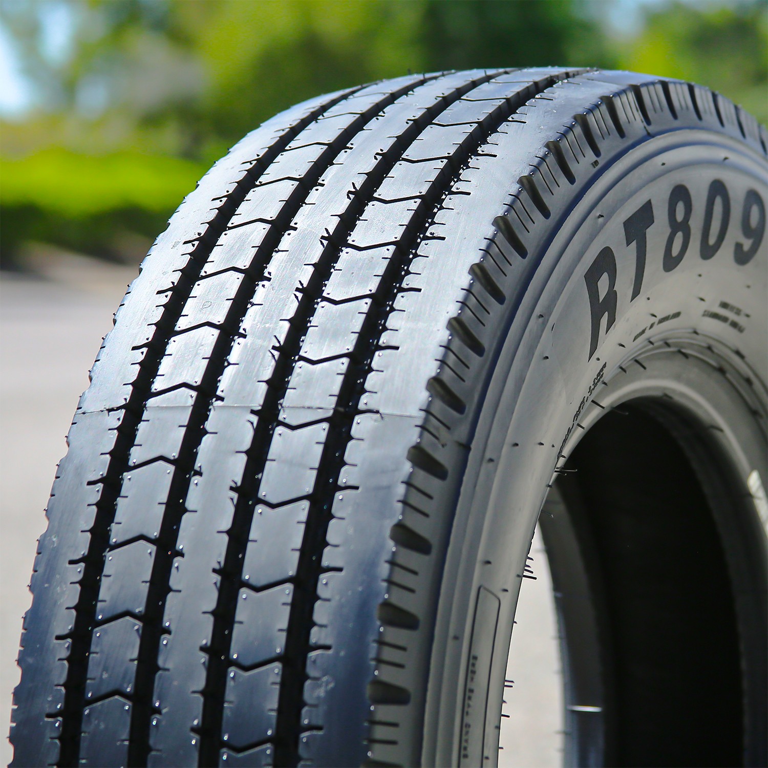 4 Tires ST 235/80R16 130/126M H 16 Ply Cargo Max RT809 All Steel (DT) Trailer