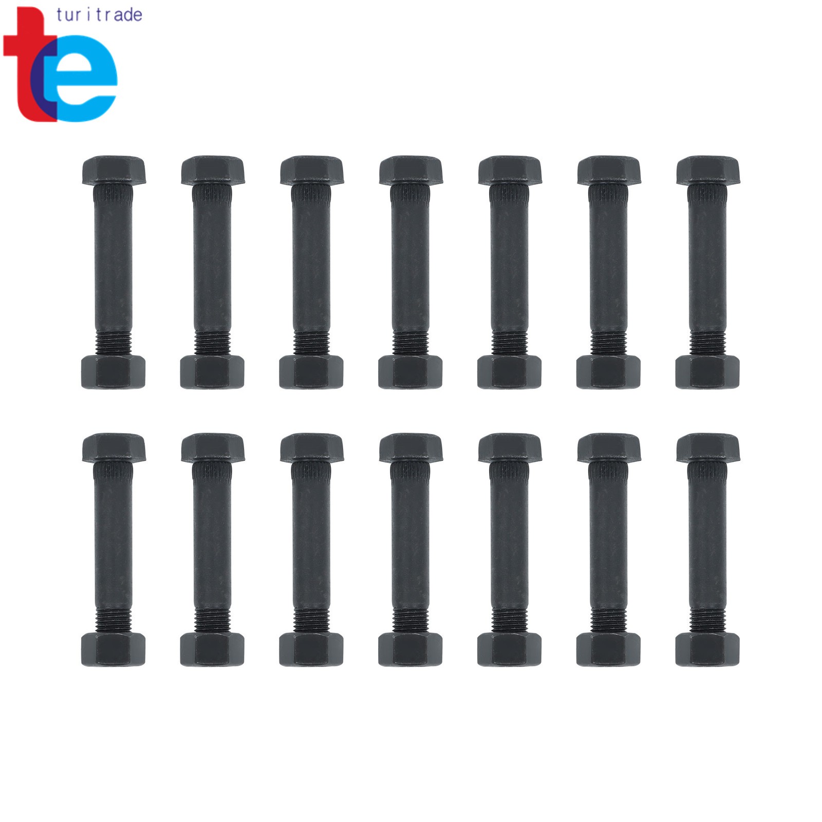 For 5000lbs Tandem Trailer Axle Suspension Kit 4 leaves 2500lbs Trailer