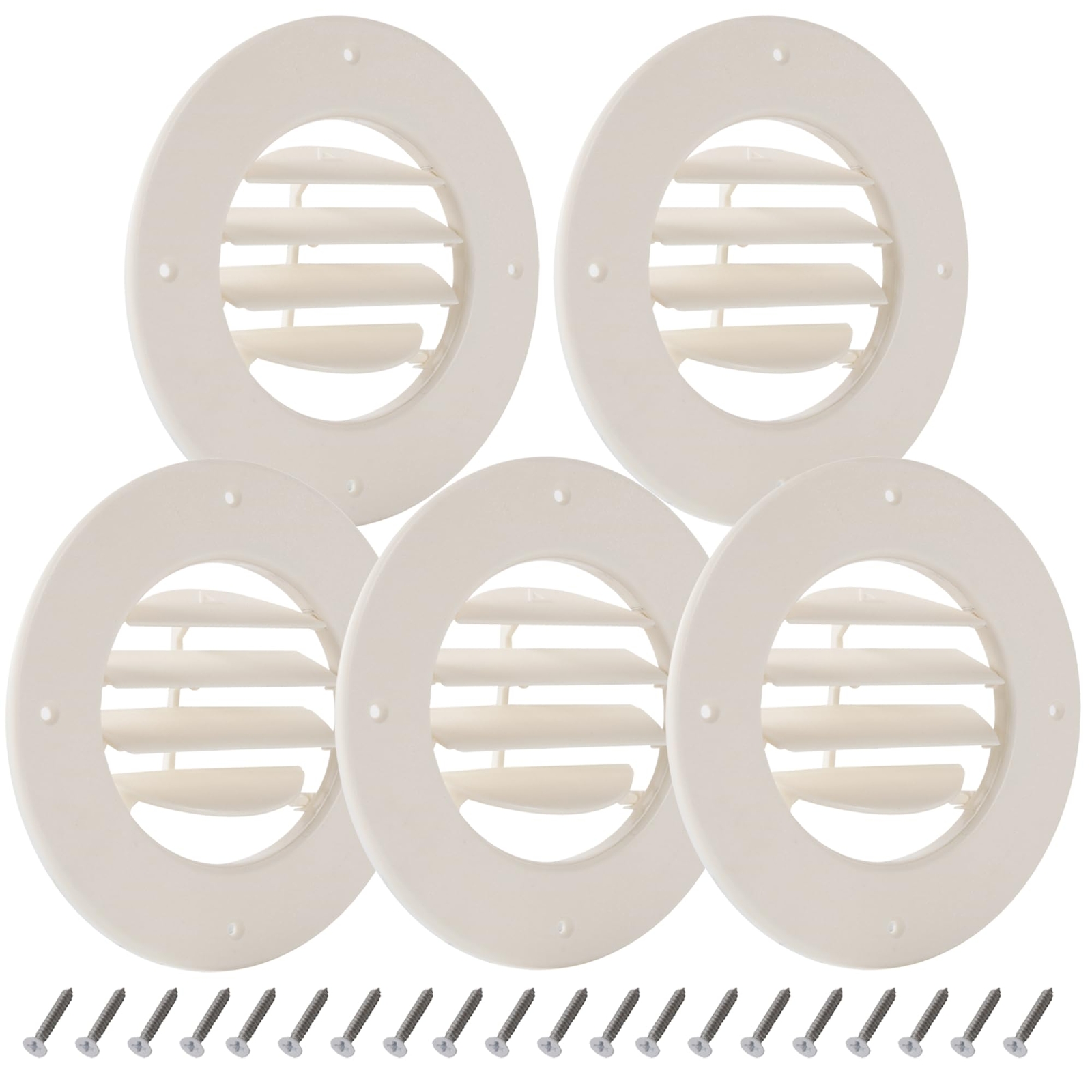 5pack 6.5″ Rv Air Vent Covers For Roofrv Heater Vent Cover For Inside Camperrv