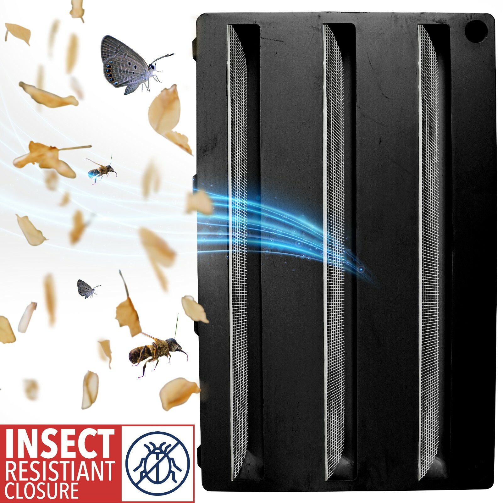 Flying Insect Screen for RV Dometic Refrigerator Vents Stainless Steel Mesh NEW