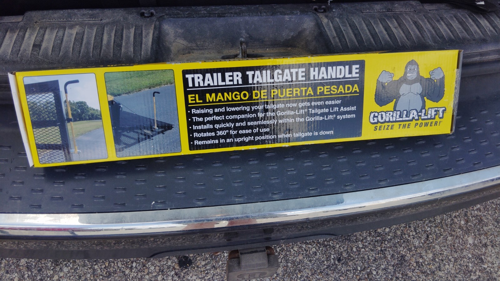 GORILLA-LIFT TRAILER TAILGATE HANDLE USE W/ TRAILER TAILGATE LIFT ASSIST- GLTHY1