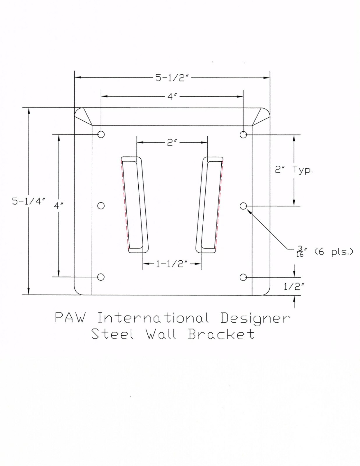 3 Piece Designer Series STEEL RV TV Bracket and Wall Mounts By PAW International