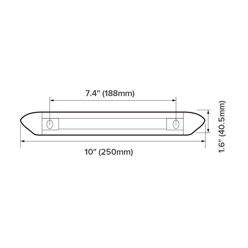 Dream Lighting LED Awning Light/Cool White-6000K