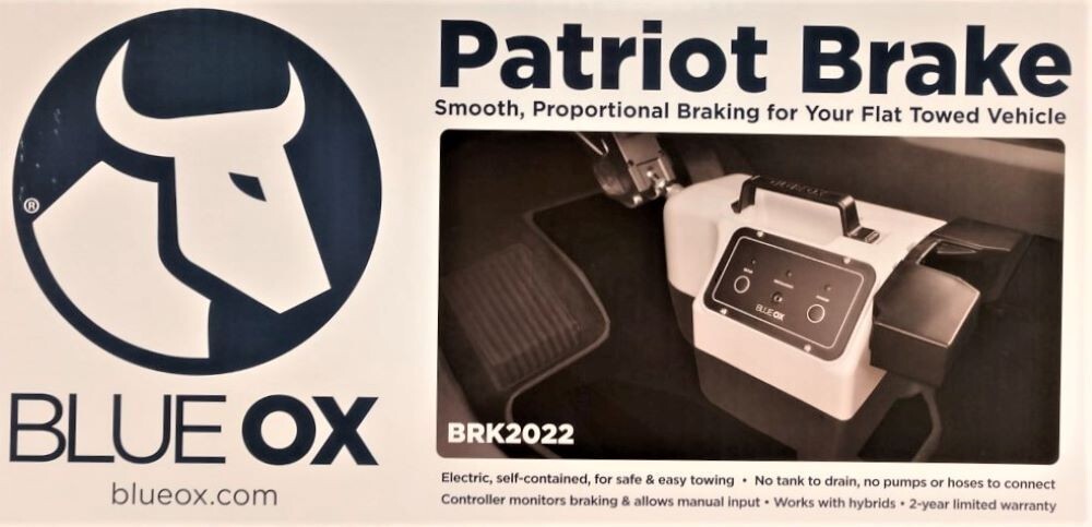 Blue Ox Patriot (BRK2022) Towed Vehicle Brake System – Radio Frequency (BRK2022)
