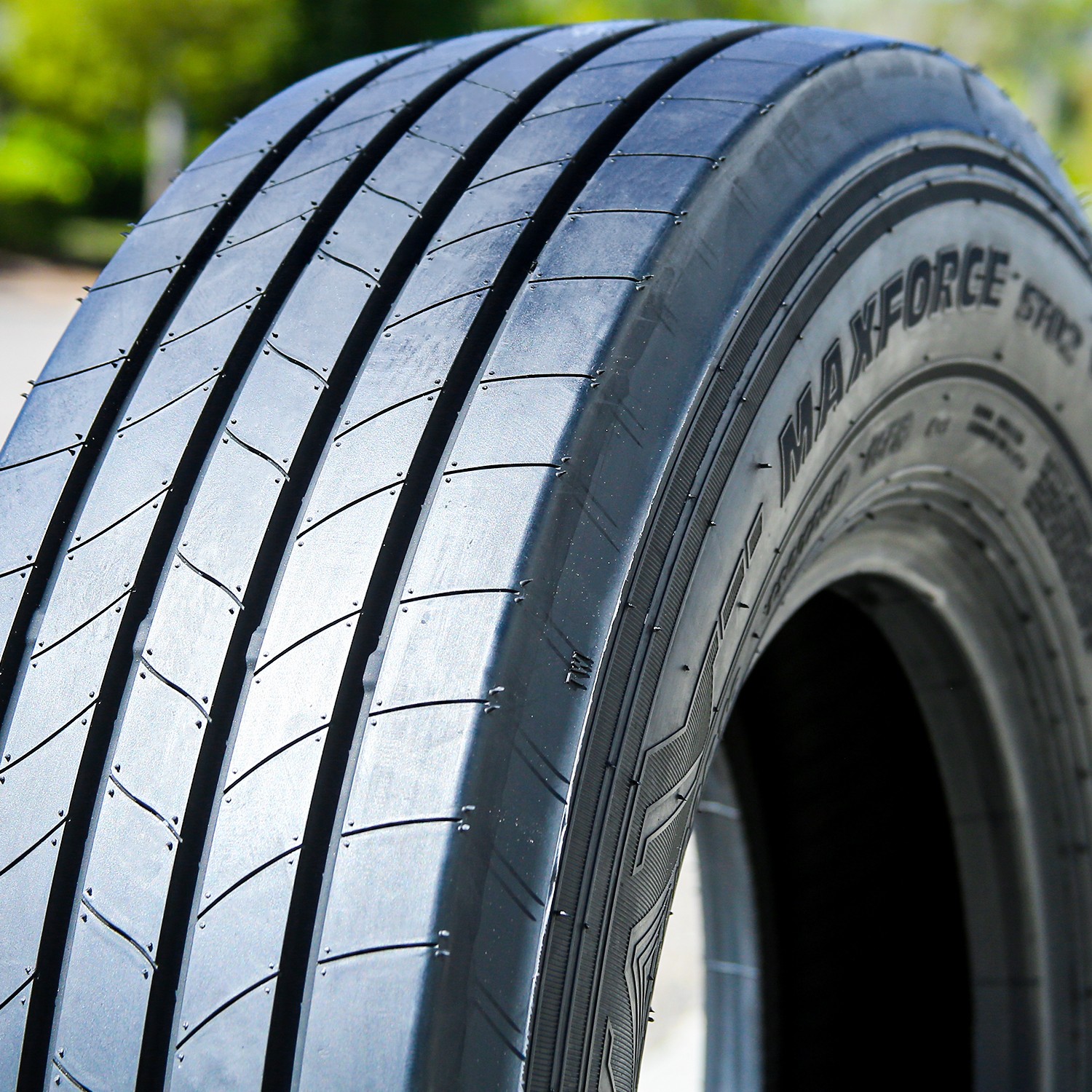 Tire ST 225/75R15 121/117M F 12 Ply Tourador MaxForce ST02 All Steel Trailer