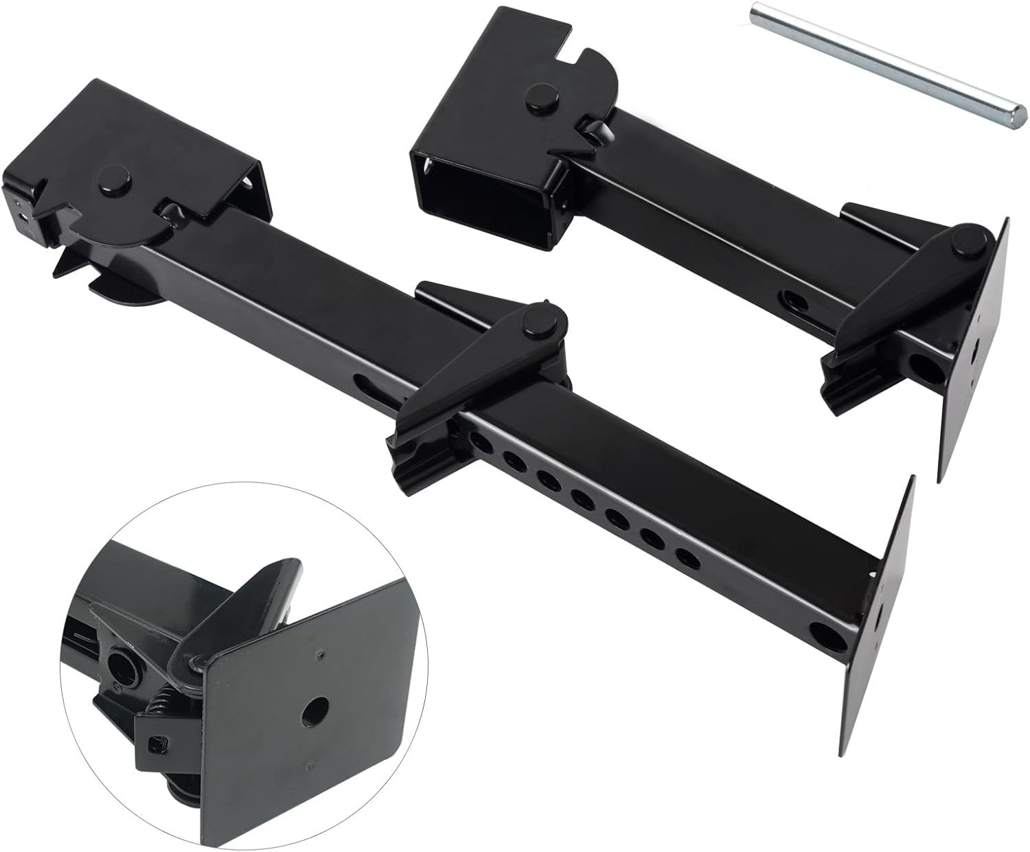 4 Pack RV Trailer Stabilizer Jacks Folding Telescoping 1000lbs Each
