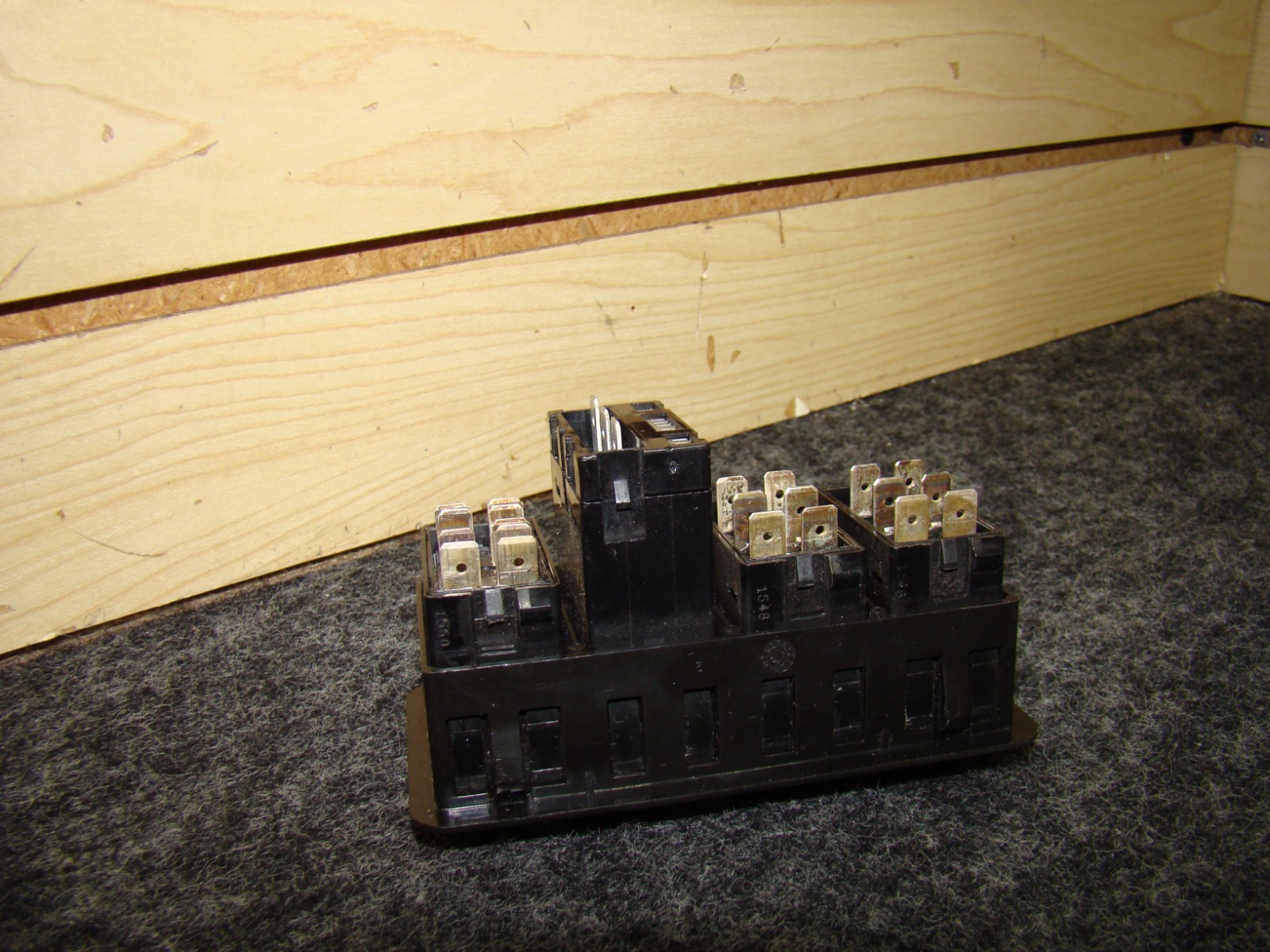 USED RV/MOTORHOME 3 BUTTON DASH LIGHT CONTROL SWITCHES
