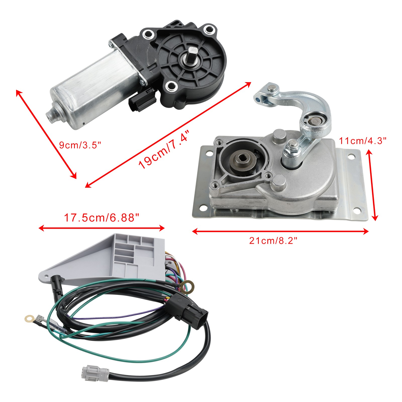 RV Step Motor Conversion Kit Replace 379769 379145 379146 379147 RV Gearbox F08
