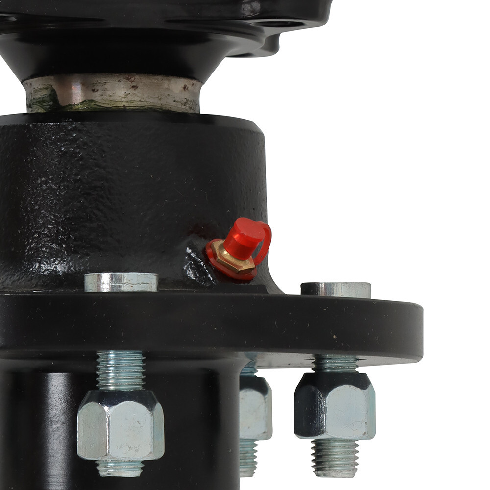 3.5K 5 lug Boat Trailer 3500lbs Axle Complete Cargo RV Camper Axel w/ U-Bolt Kit