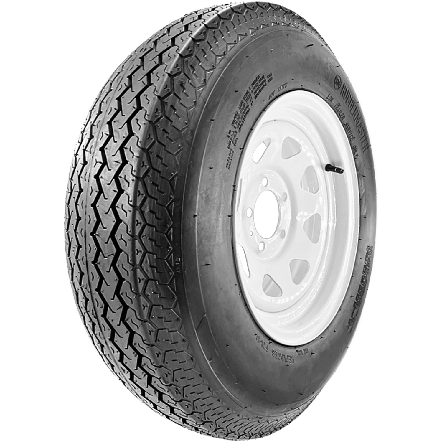 Assembly RubberMaster H187 ST 205/75D14 F78-14 C 6 Ply 5 on 4.5 Eight Spoke