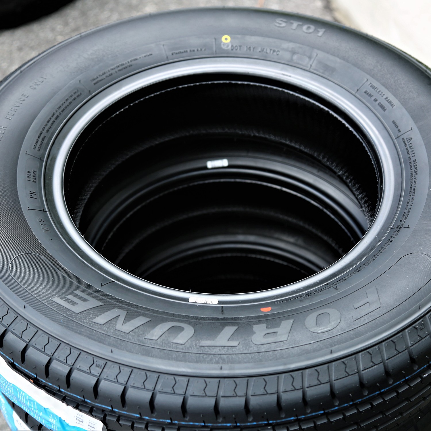 2 Tires ST 175/80R13 Fortune ST01 Steel Belted Trailer Load D 8 Ply