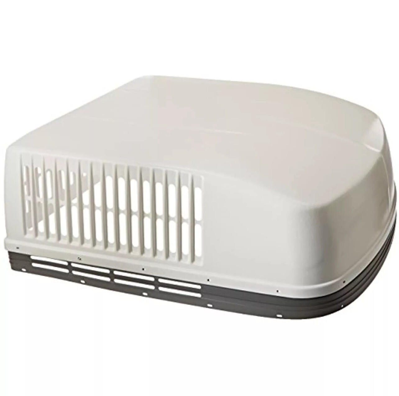 Dometic 3309518.003 Brisk Replacement Shroud, Old Style Polar White w/ Gray Band