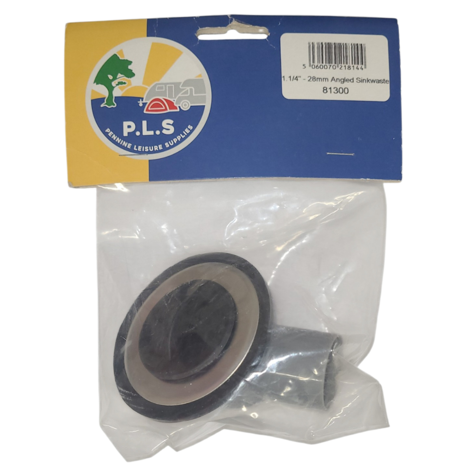 Sink Waste Outlet 28mm 1.1/4″ Angled Plug Hole – Caravan Motorhome Campervan