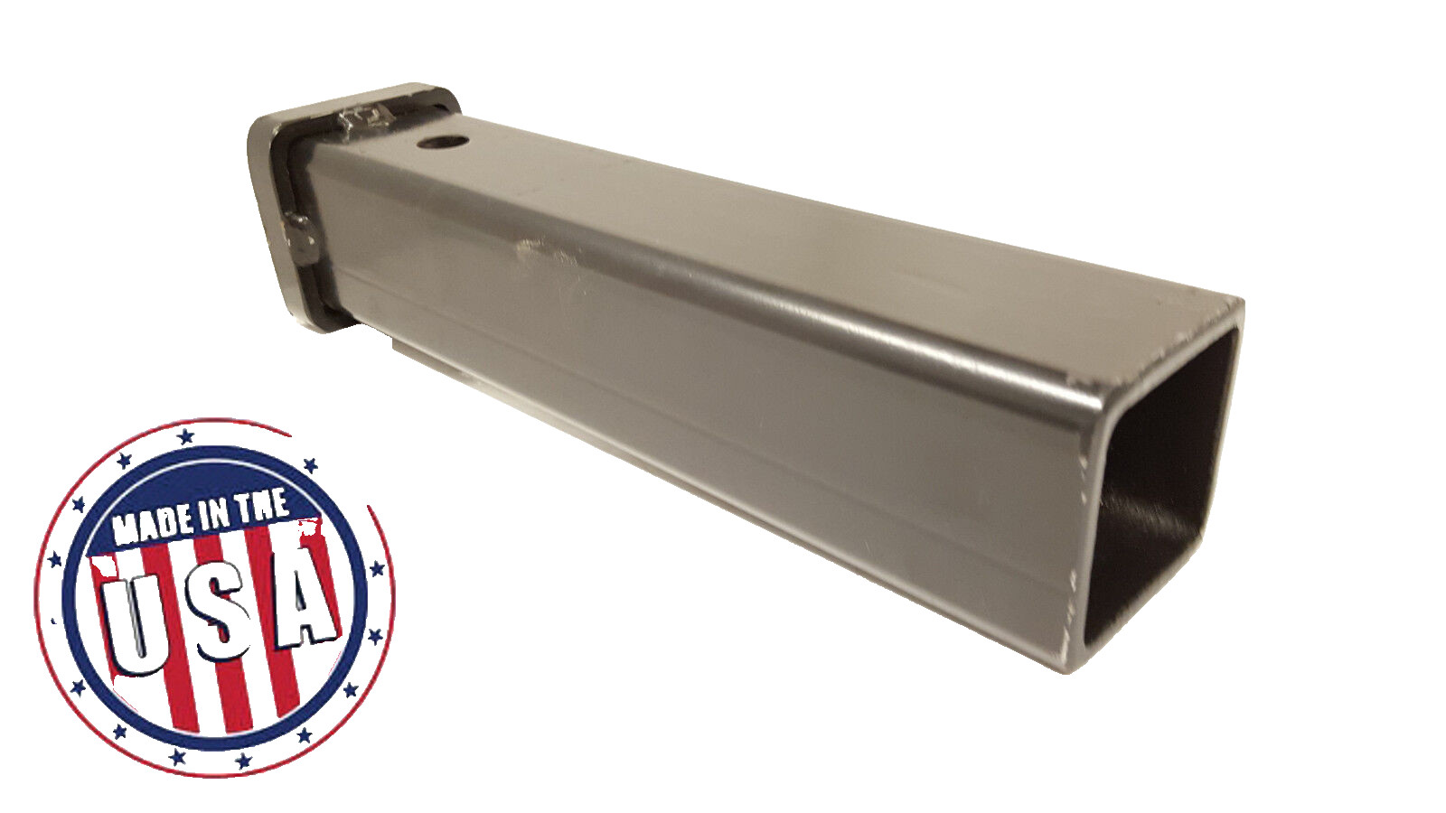 USA Made 12″ x 2″ Square STEEL Receiver Hitch Tube 2″ ball mount trailer Truck
