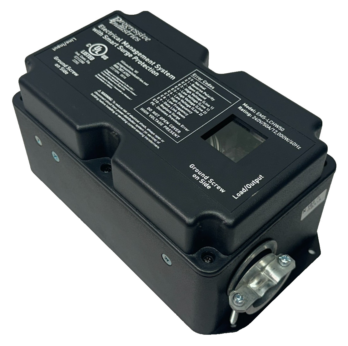 Progressive Industries Hardwired Electrical RV Surge Protector EMSLCHW50