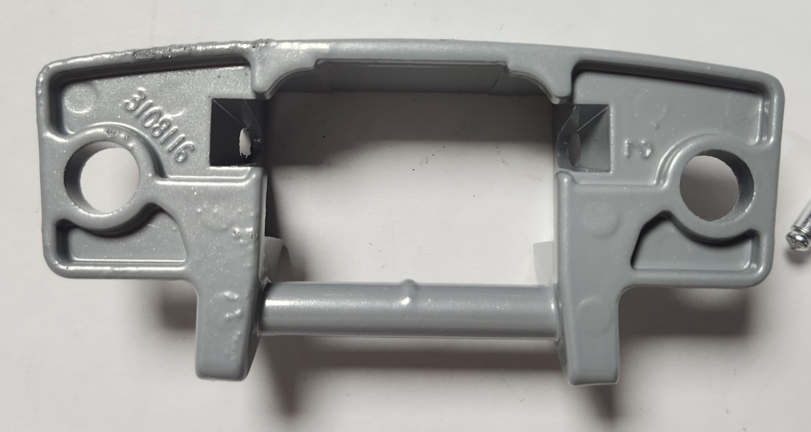 Grey Die Cast Replacement Foot For A&E Awning With Rivets
