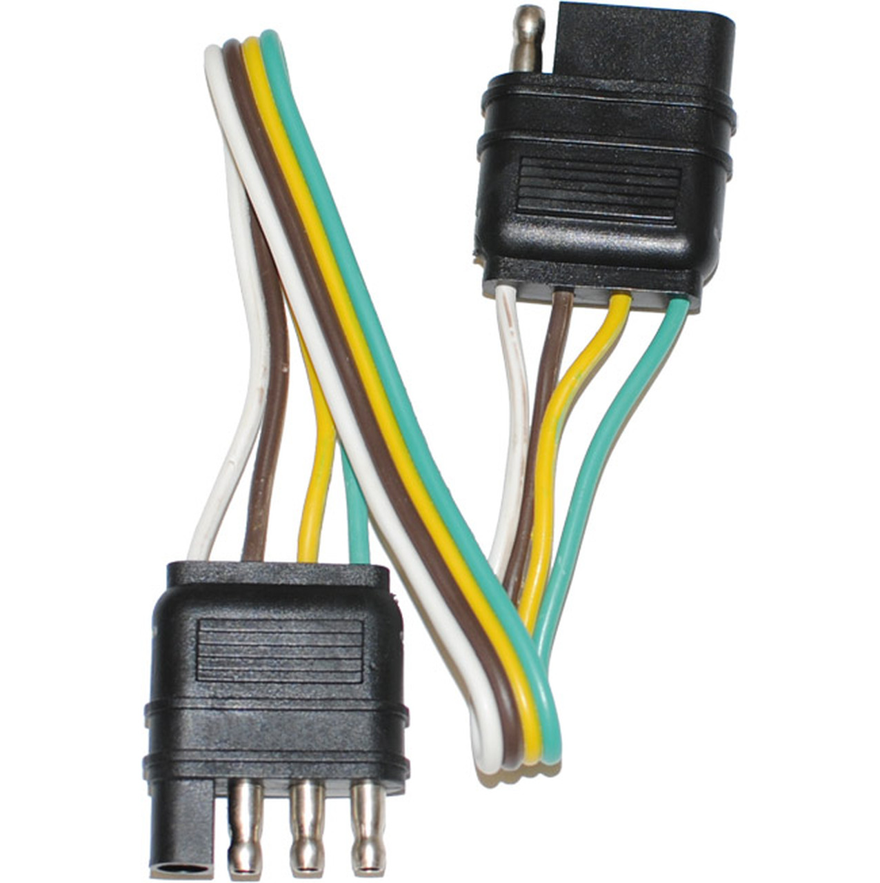 5) Trailer Wire Extension Plug, 4 Pin Hitch Light Trailer Wiring Harness