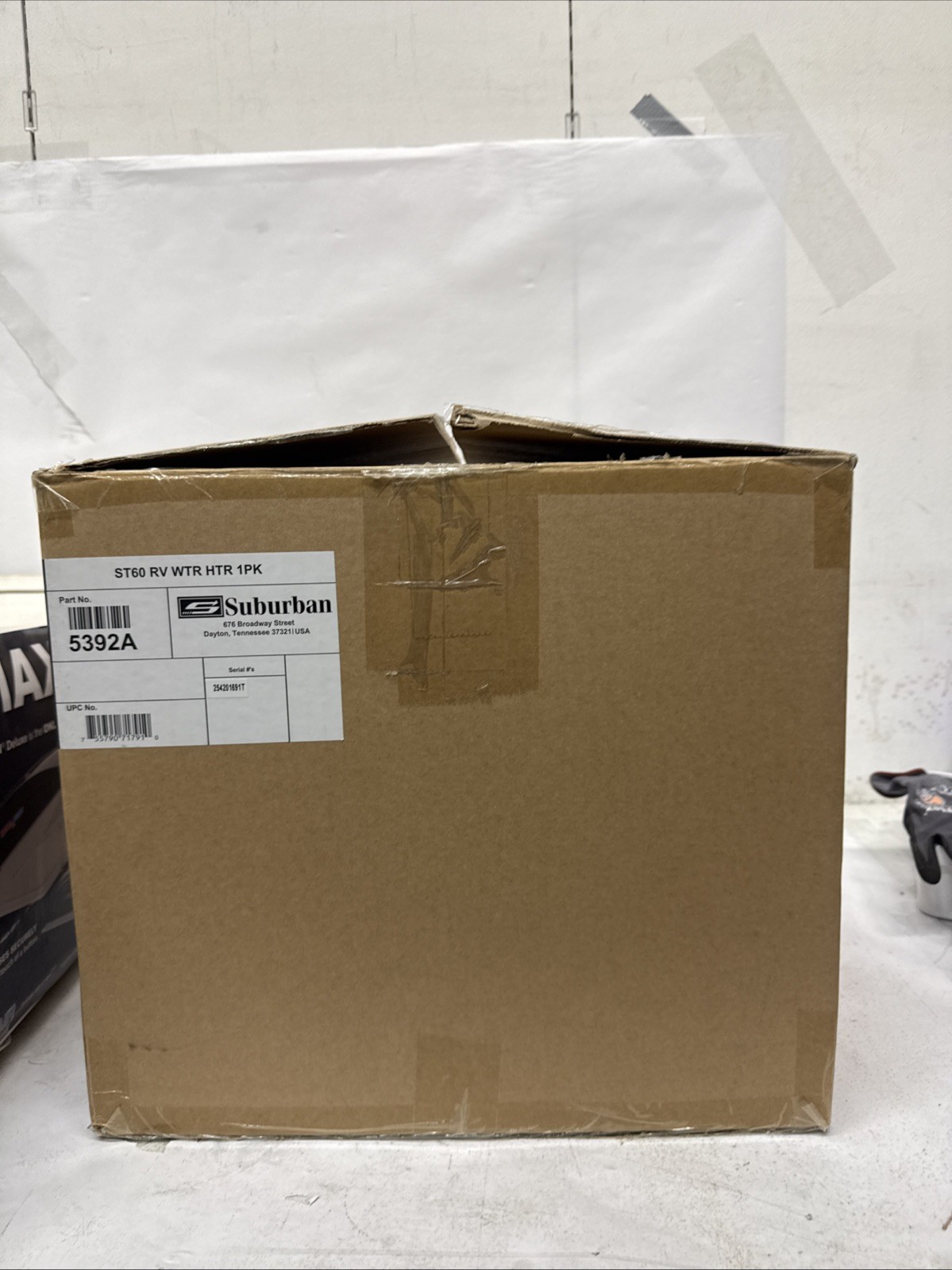 5482A Suburban ST-60 ON DEMAND RV Water Heater (DOOR NOT INCLUDED)