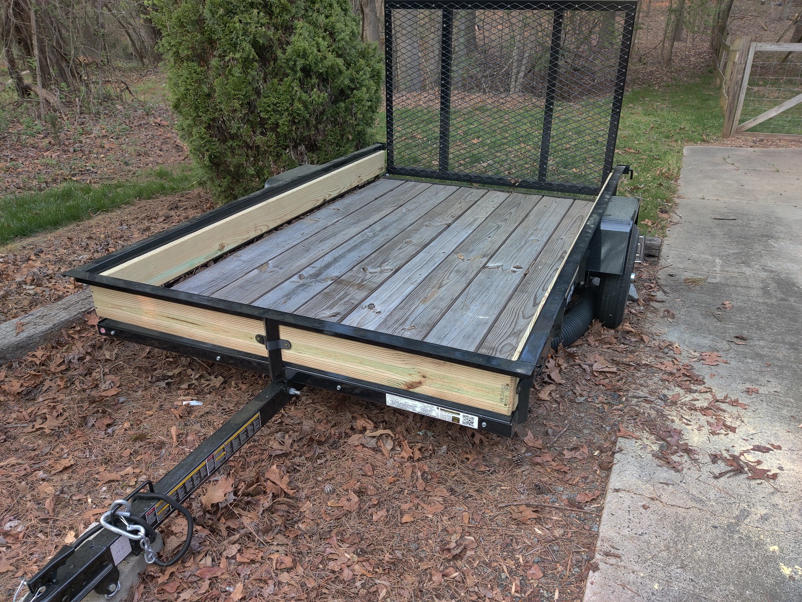 Side Wall Brackets for Utility Trailers