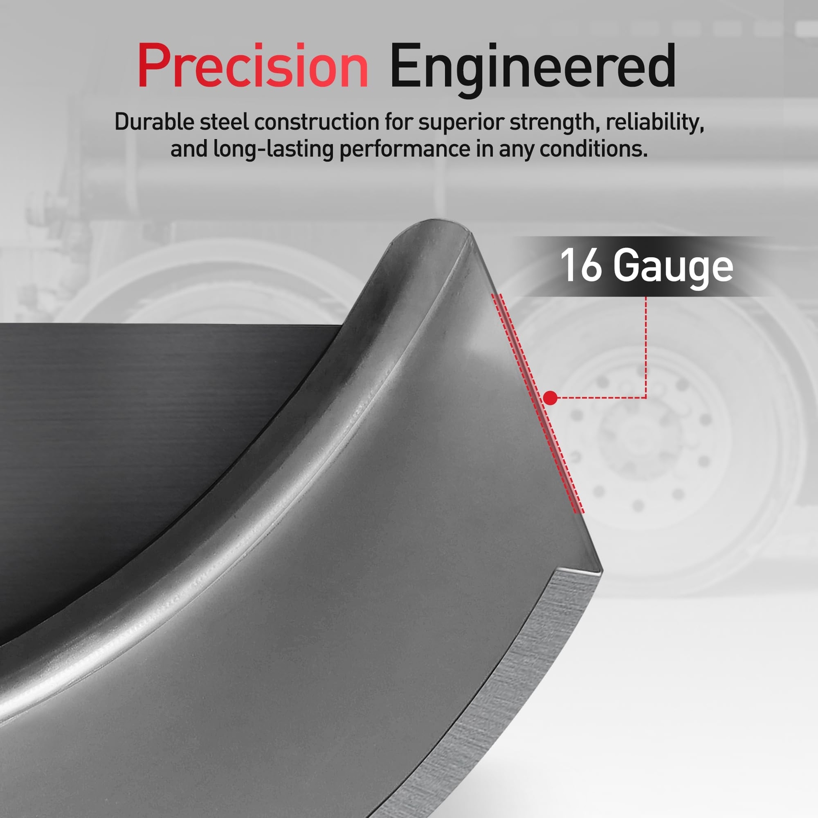 Pair of Round Trailer Fenders (14″-16″ wheels)